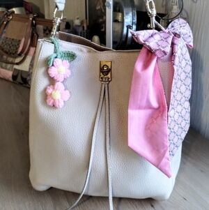 Rebecca Minkoff Darren  Cream Hobo Style Shoulder Bag